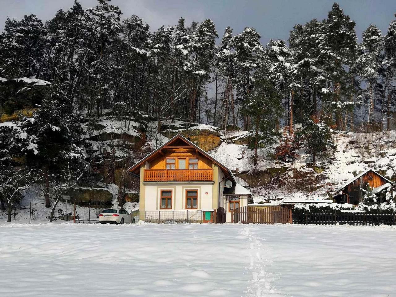 Chalupa Branzez Komarovsky Rybnik ภายนอก รูปภาพ